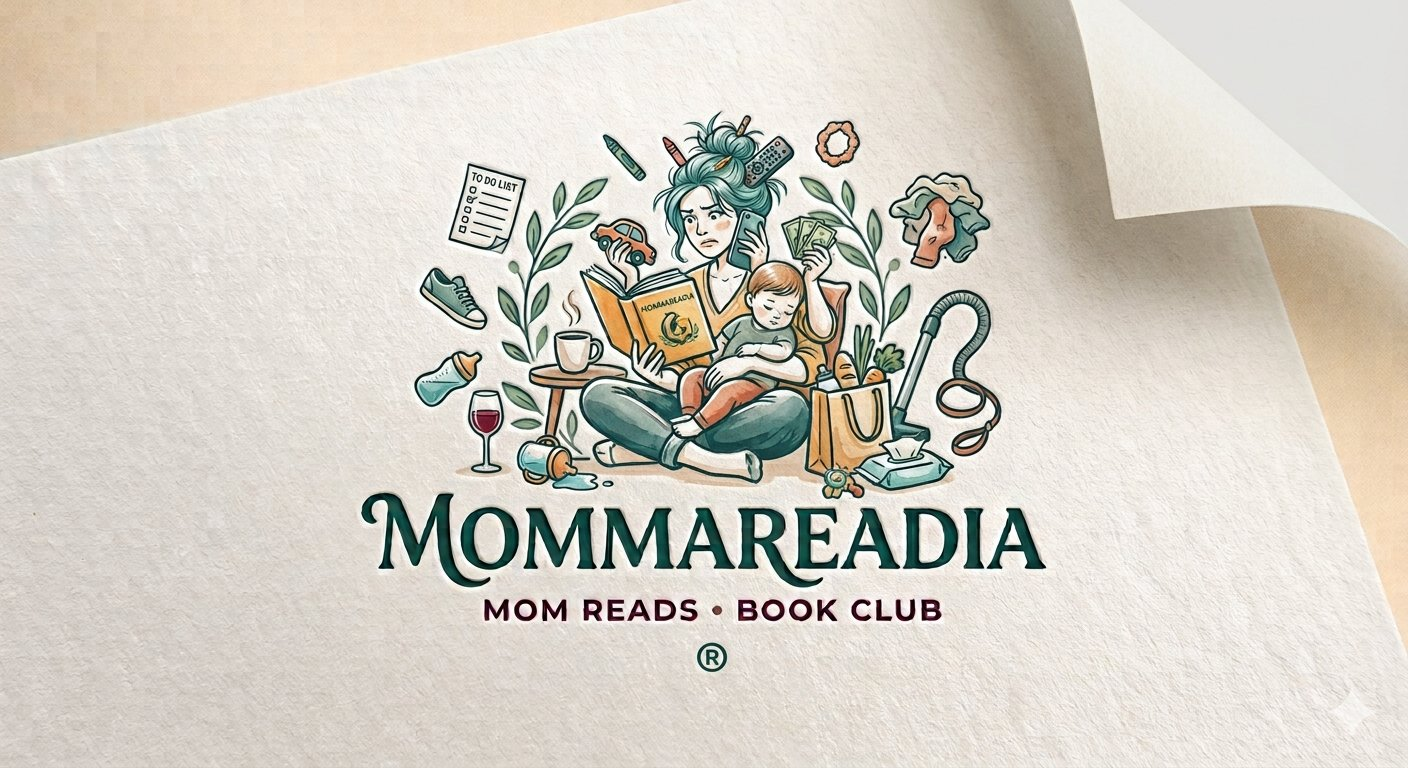 MommaReadia Mom Reads Book Club logo